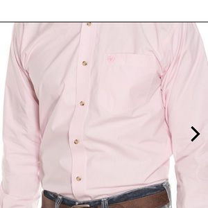 Ariat pro series button up shirt for men